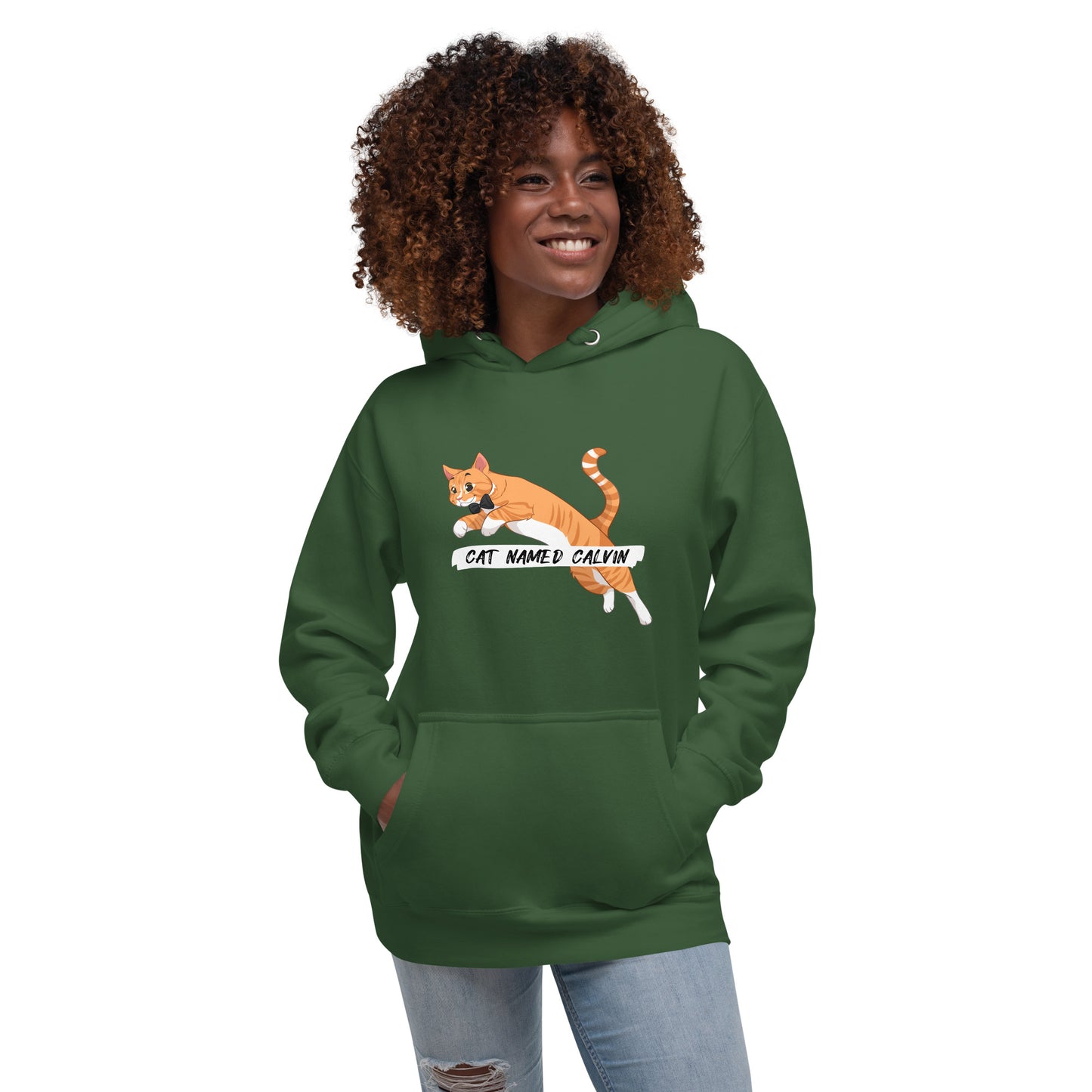 Leaping Calvin Hoodie