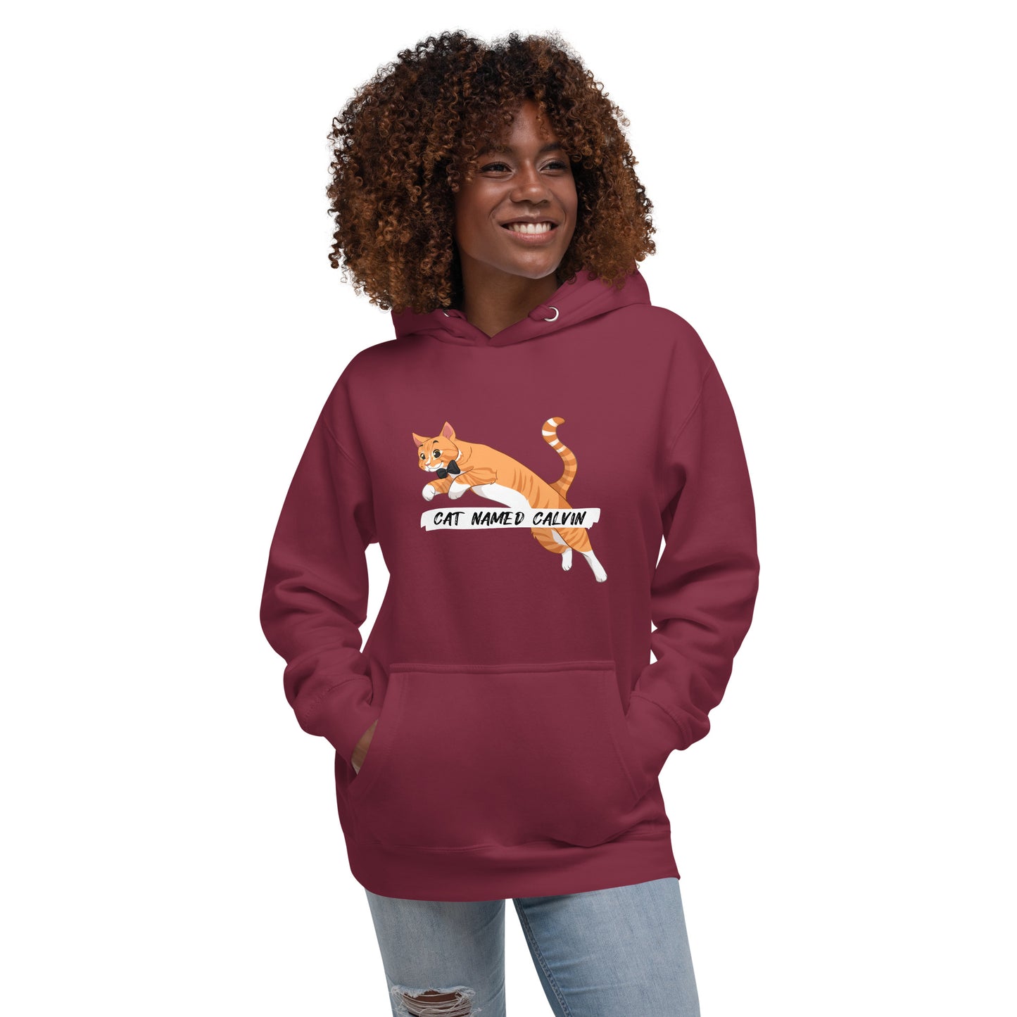 Leaping Calvin Hoodie