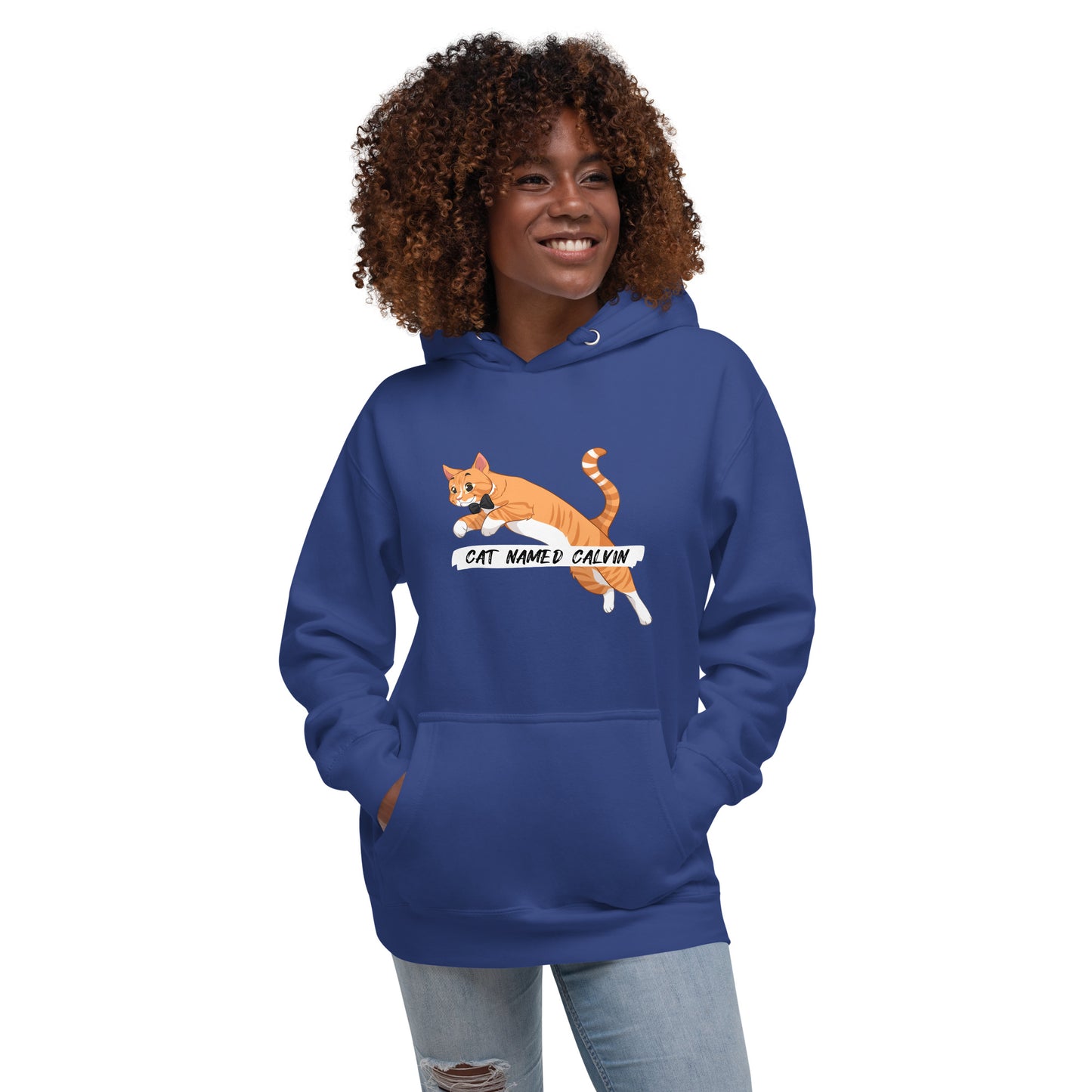 Leaping Calvin Hoodie