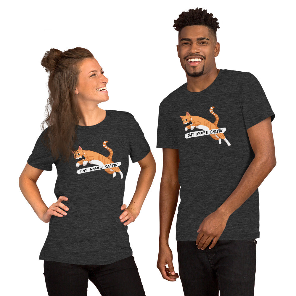 Leaping Calvin T-shirt