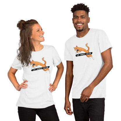 Leaping Calvin T-shirt